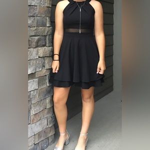 Black semi formal dress